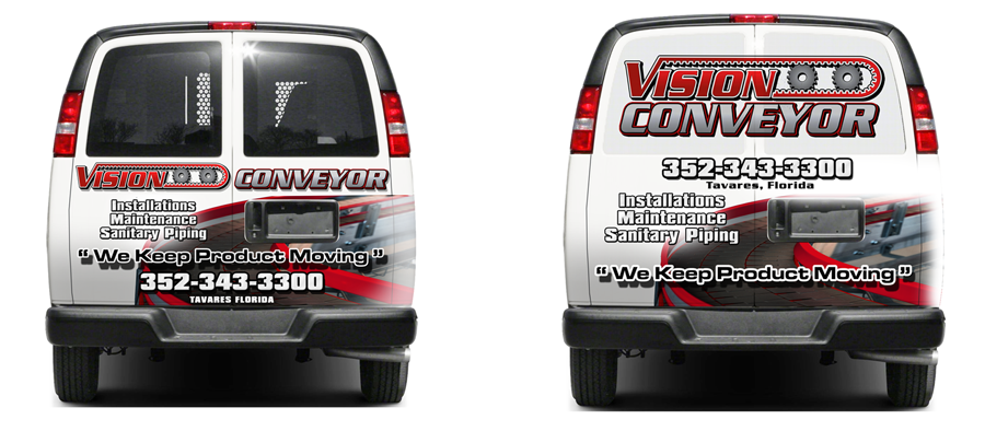 Vision Conveyor Chevy Express Back door options 2014